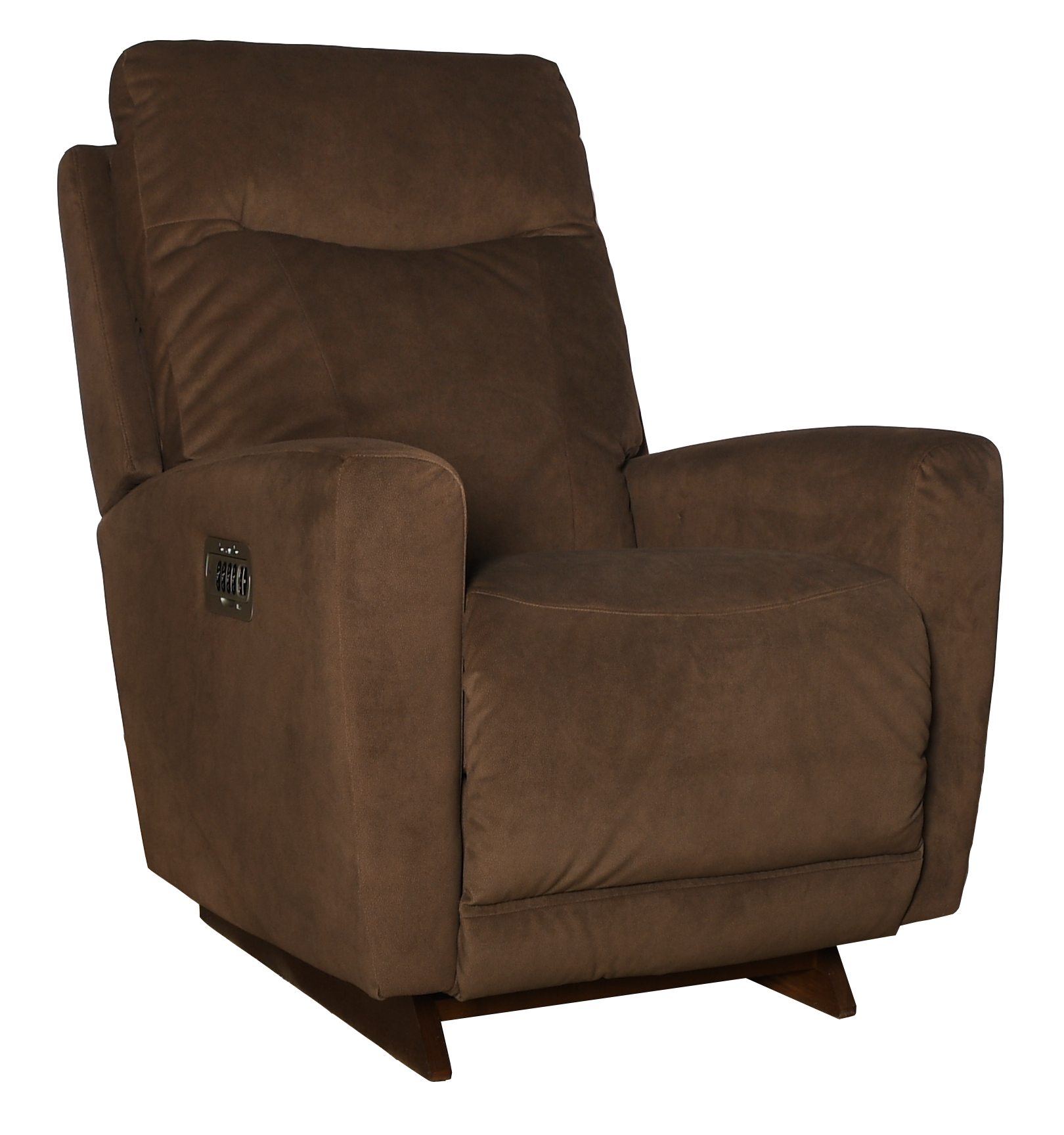 Upholstered Power Rocking Recliner