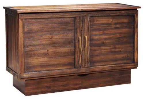 Queen Sleep Chest Cabinet Murphy Bed (With Power)