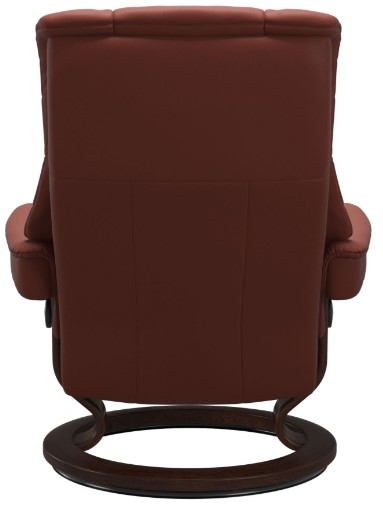 Small Chair &amp; Ottoman with Classic Base