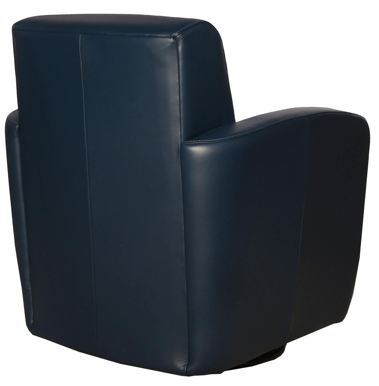 Leather Swivel Glider