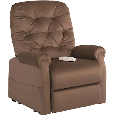 Chocolate Lift Recliner