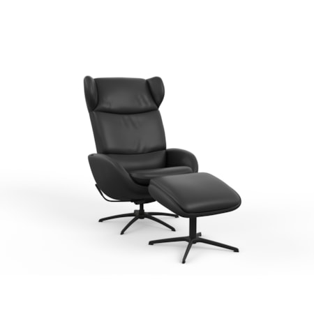 Recliner with Footstool