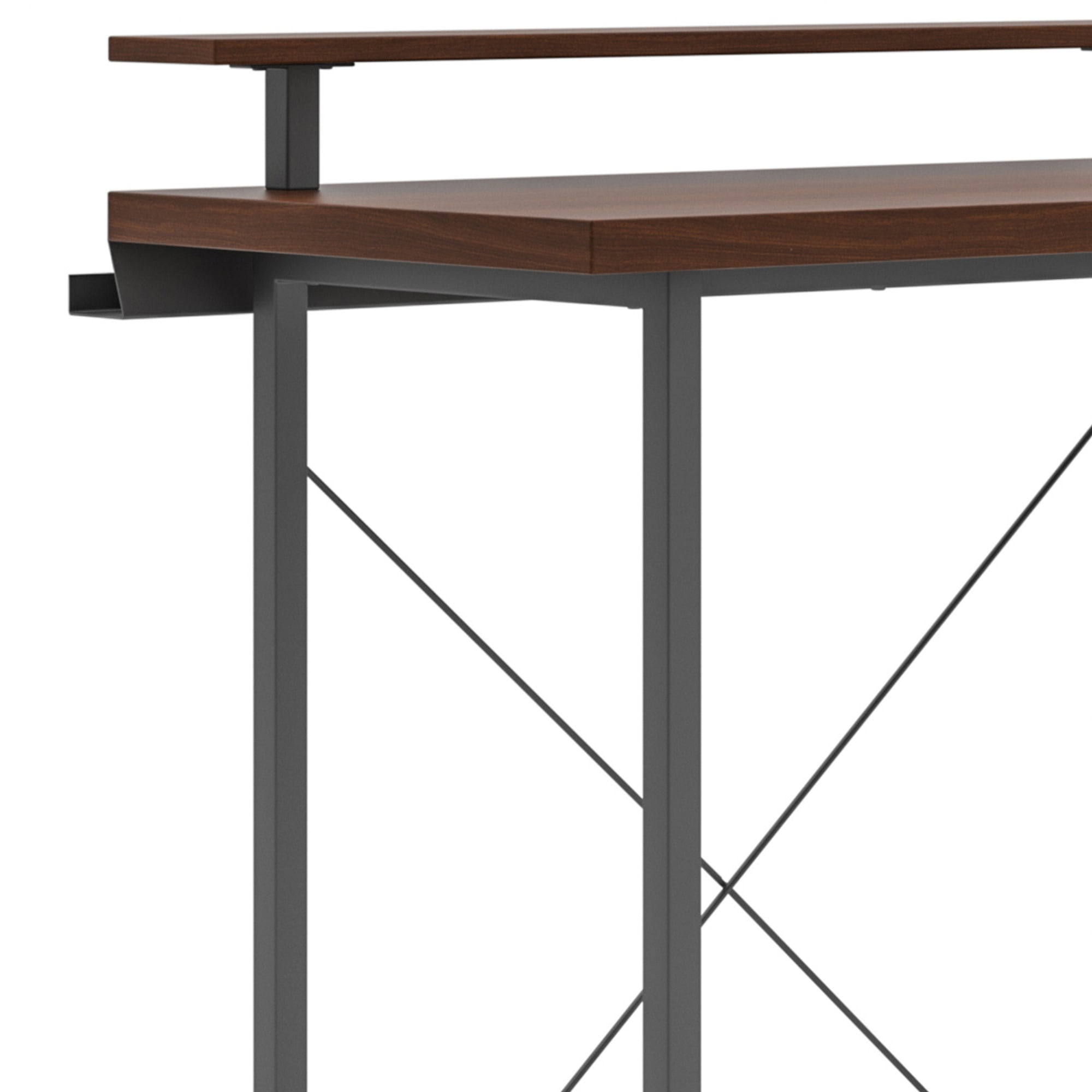 homestyles Merge Standing Desk with Monitor Stand