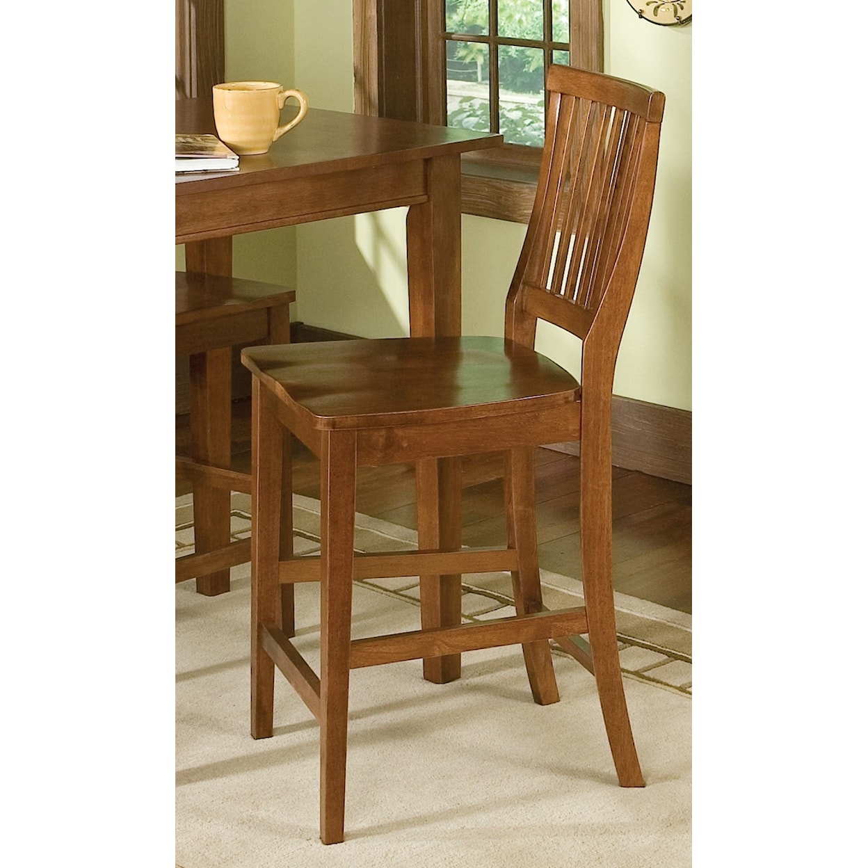 homestyles Arts and Crafts Bistro Stool