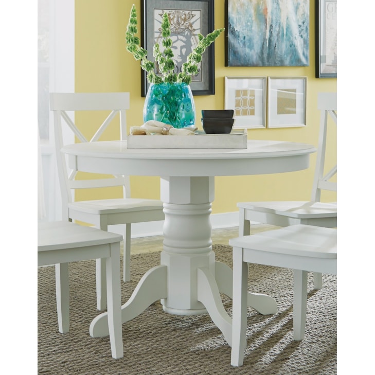 homestyles Warwick 5177-30 Traditional Dining Table with Pedestal