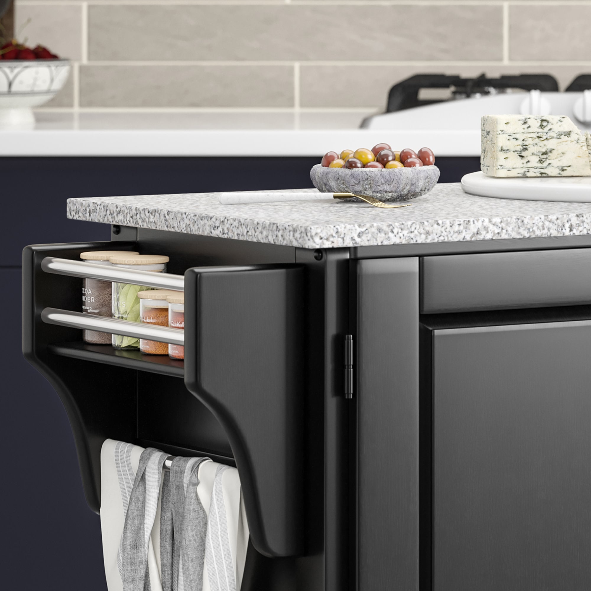 homestyles Create-A-Cart Kitchen Cart