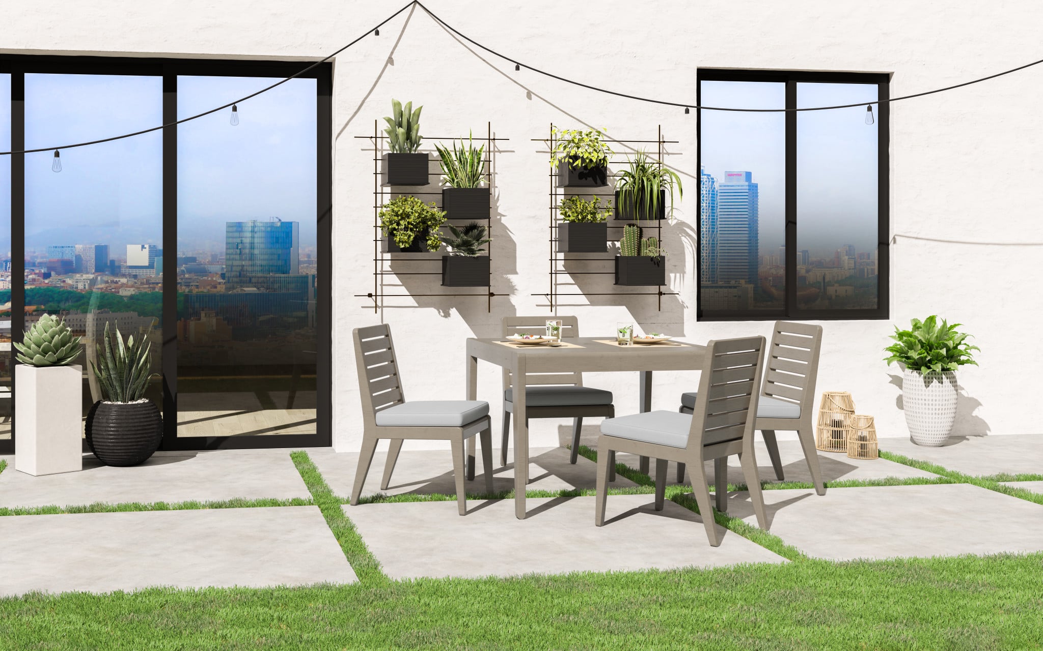 Outdoor 5-Piece Dining Set