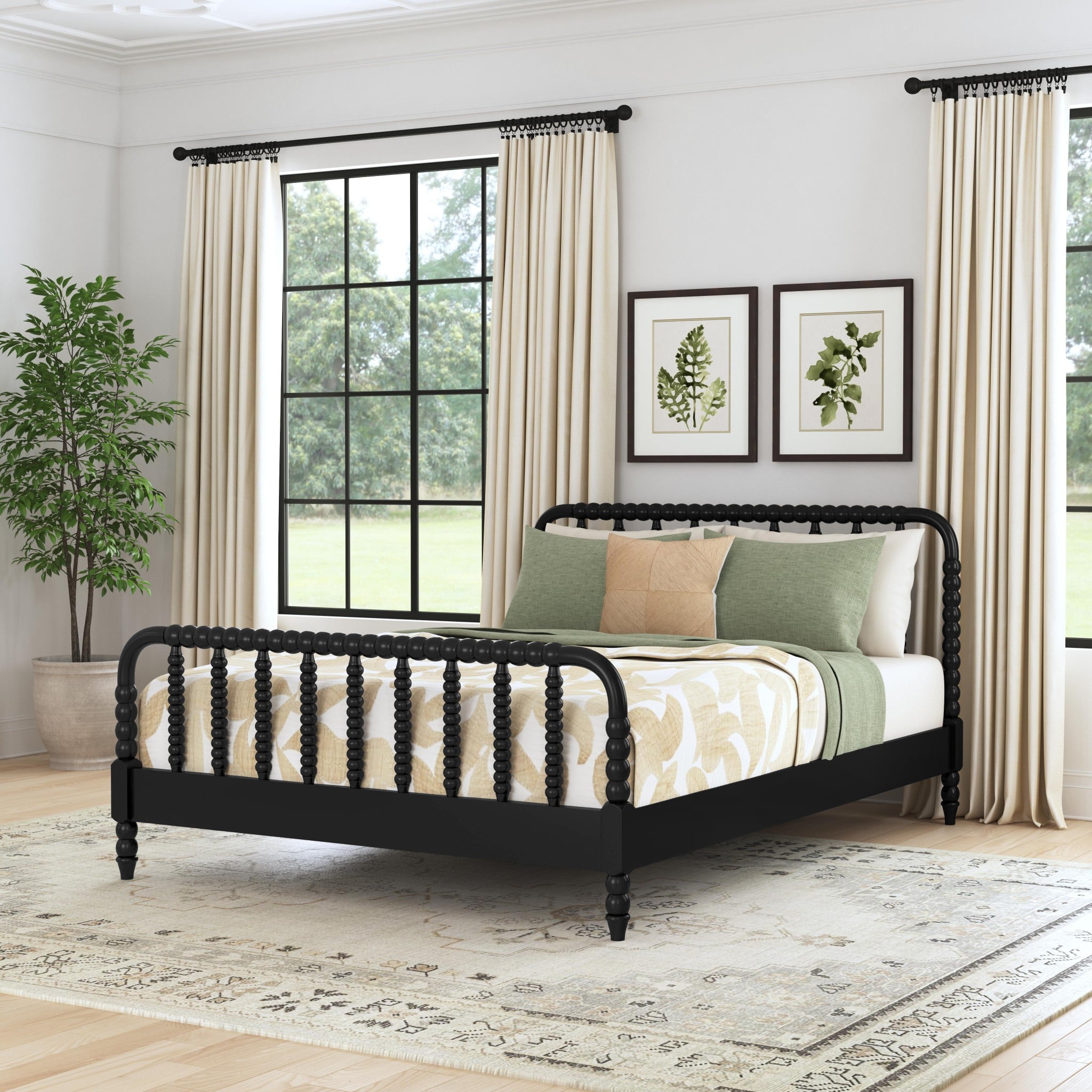 homestyles Spindle Queen Spindle Bed
