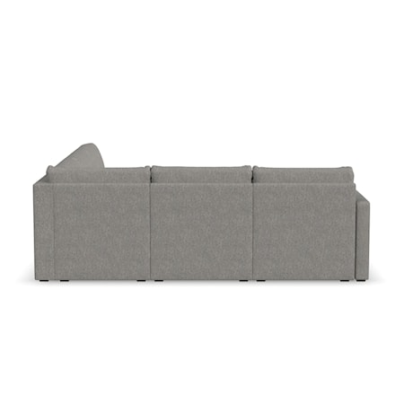 Standard-Arm 5-Seat Sectional Sofa