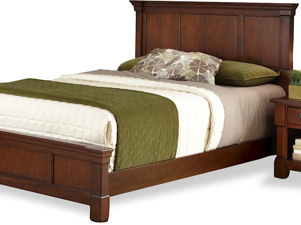 King Bed and Nightstand