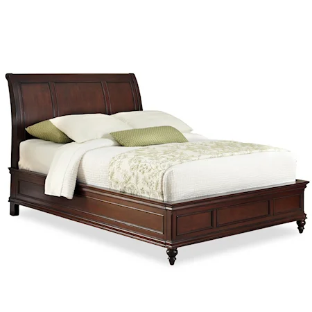 Traditional King Sleigh Bed