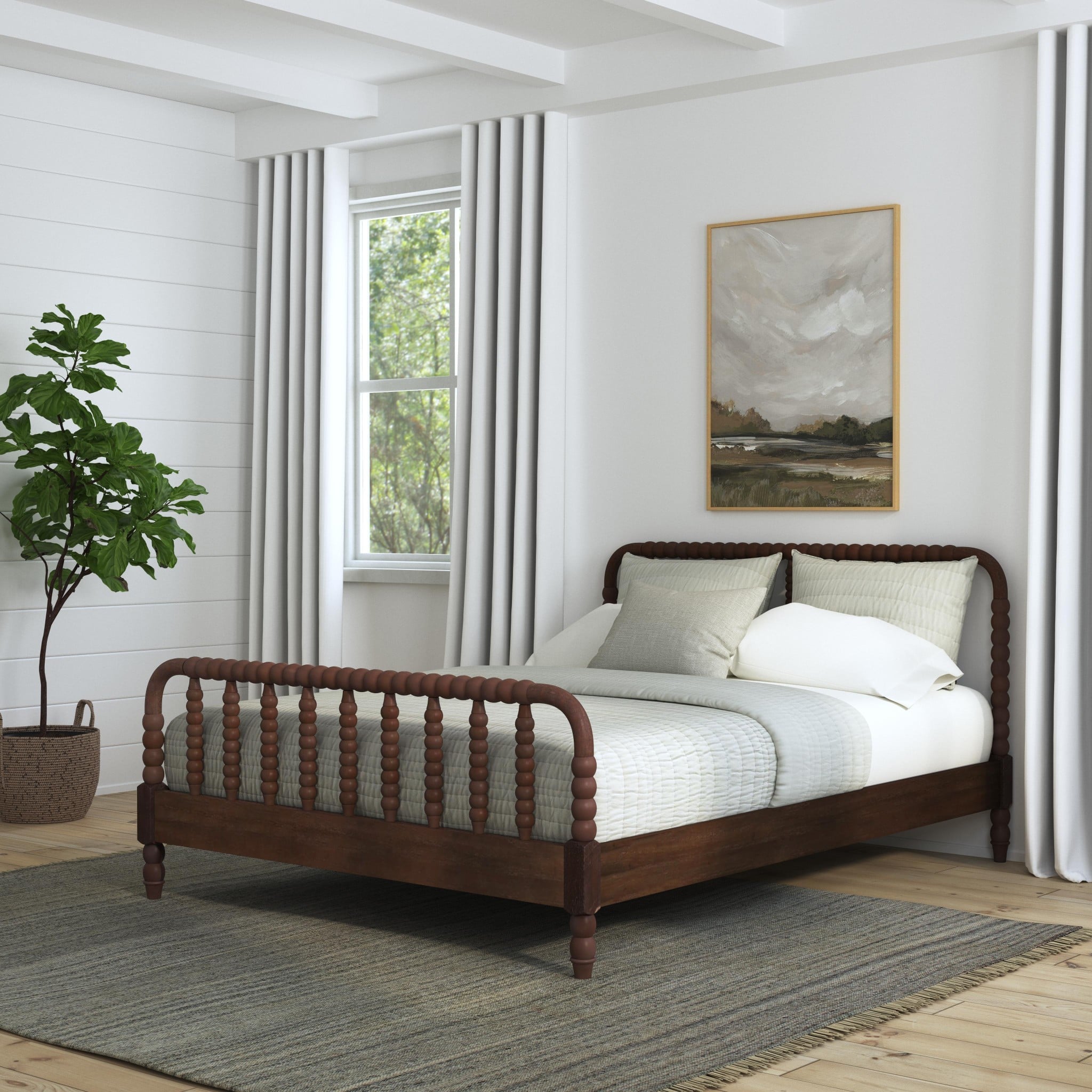 homestyles Spindle Queen Spindle Bed