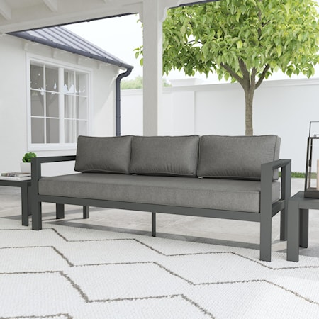 Outdoor Aluminum Sofa