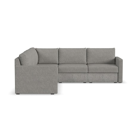 Standard-Arm 5-Seat Sectional Sofa