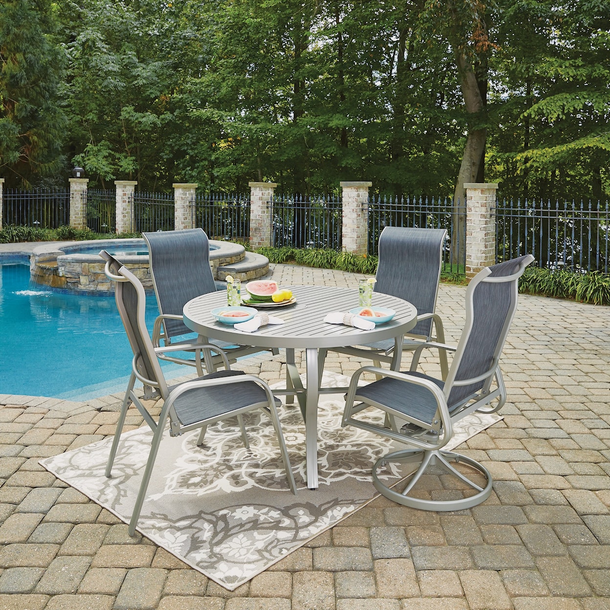 homestyles Captiva 5 Piece Outdoor Dining Set