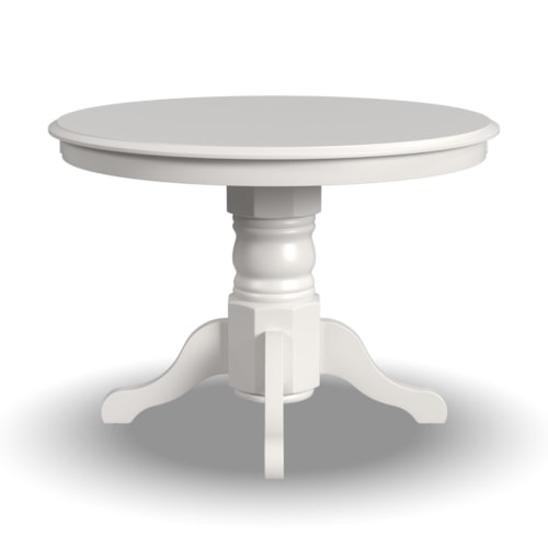 Traditional Dining Table with Pedestal Base