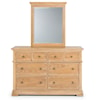 homestyles Manor House Dresser with Mirror