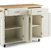 homestyles Blanche Kitchen Cart