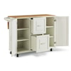 homestyles Blanche Kitchen Cart