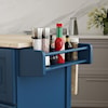 homestyles Dolly Madison Drop Leaf Kitchen Cart