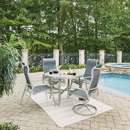 5 Piece Outdoor Dining Set