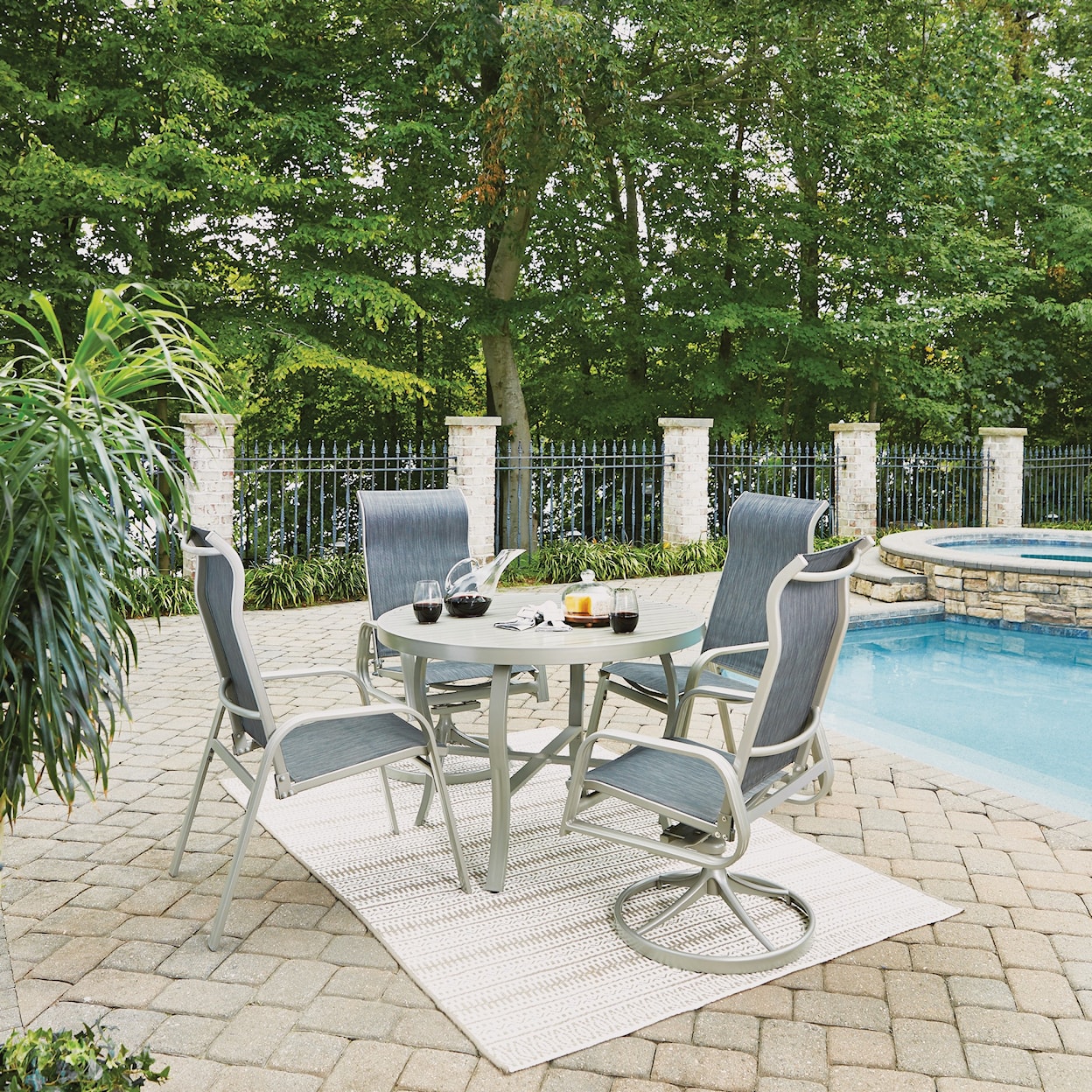 homestyles Captiva 5 Piece Outdoor Dining Set