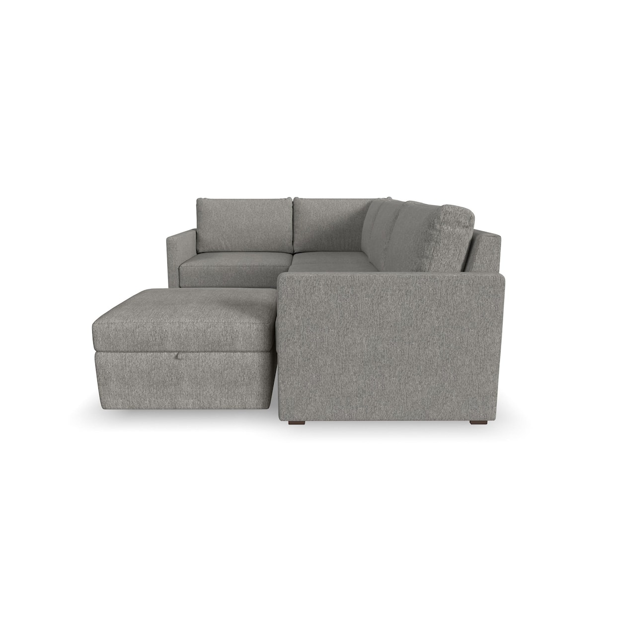 Flexsteel Flex 4-Piece Sectional and Storage Ottoman