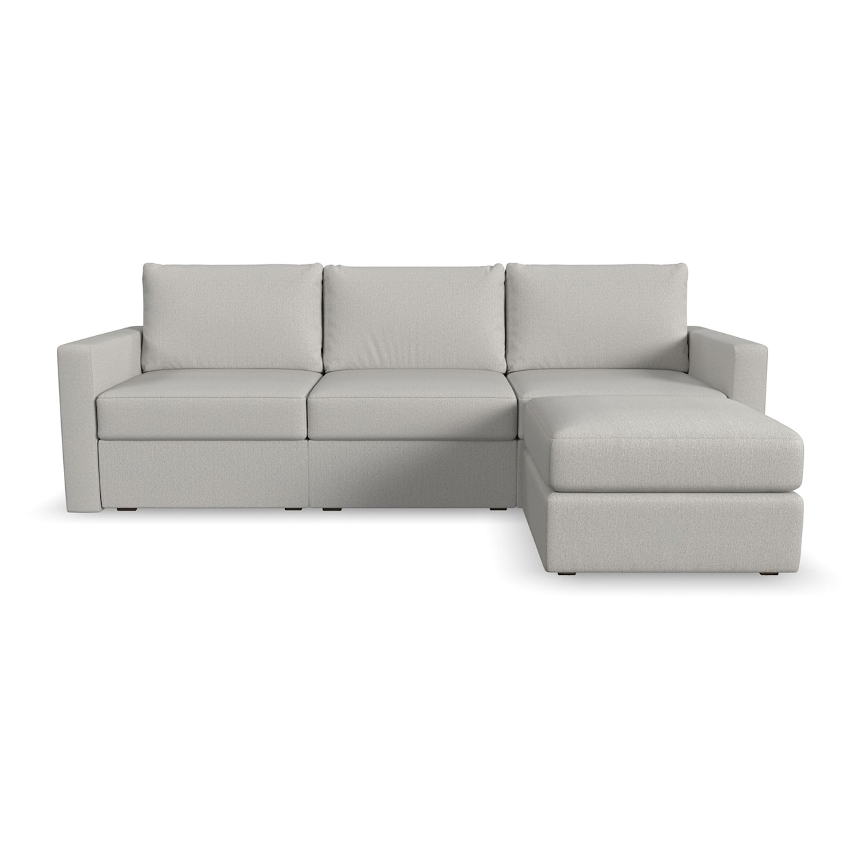 Flexsteel Flex Sofa with Ottoman