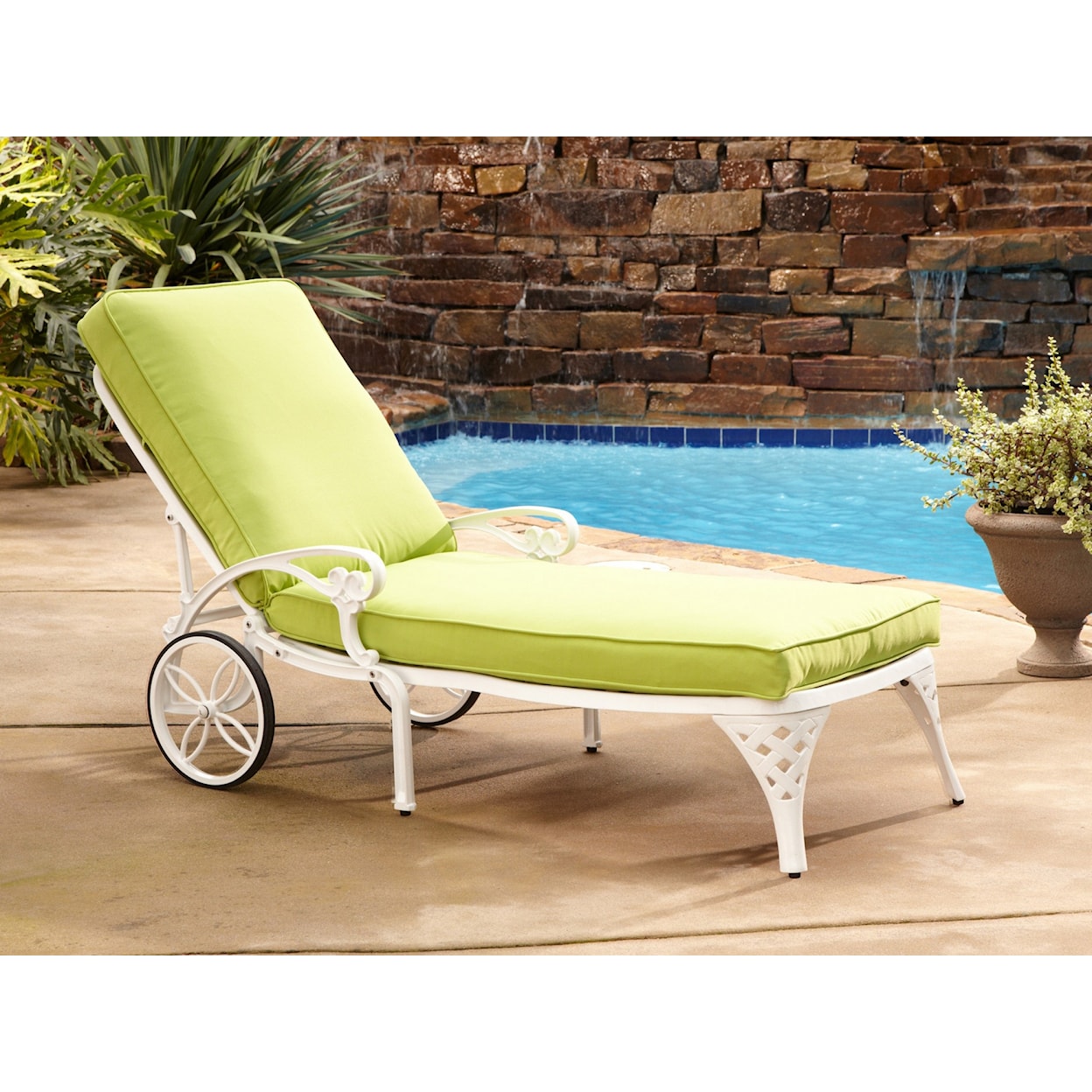 homestyles Sanibel Outdoor Chaise Lounge