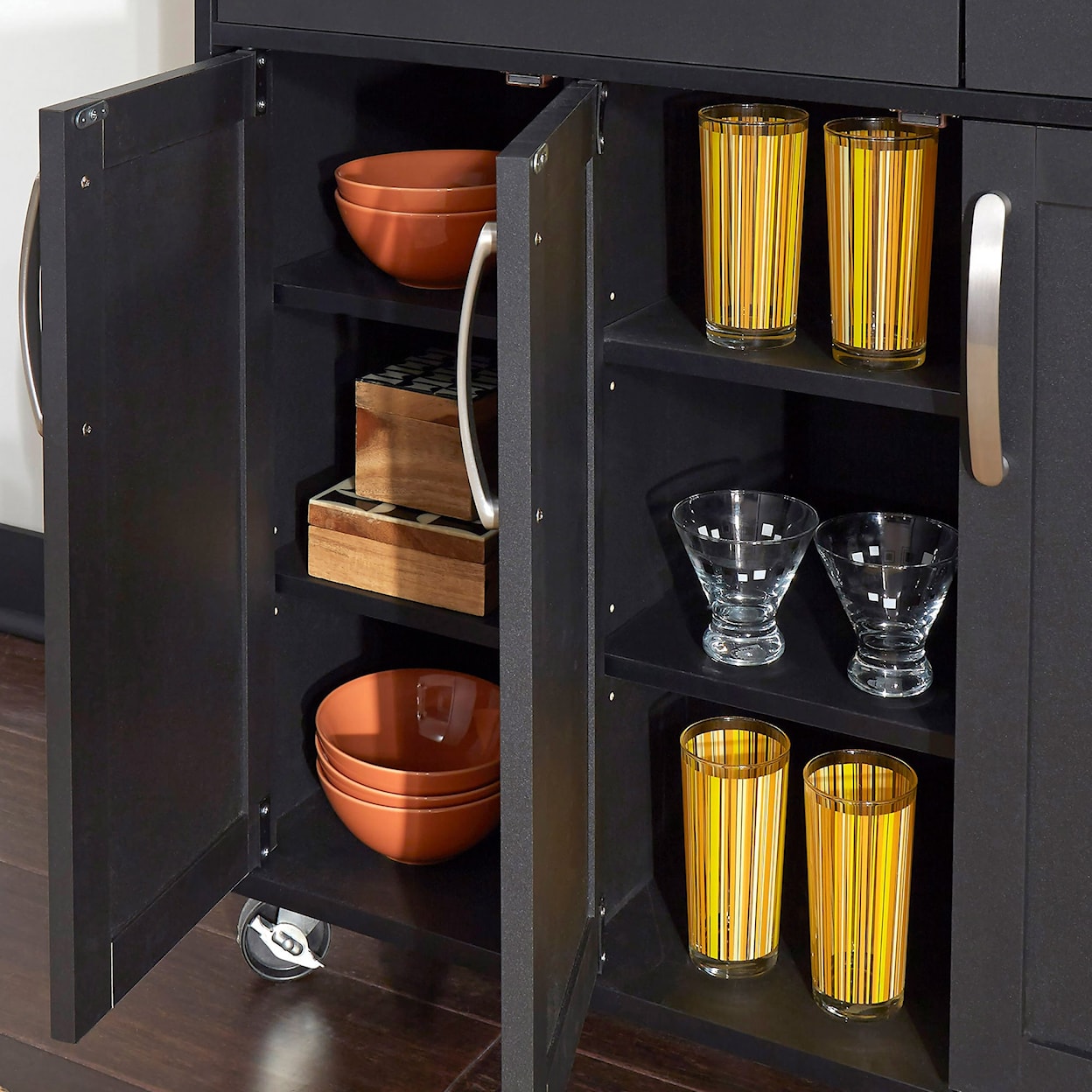 homestyles Storage Plus Kitchen Cart