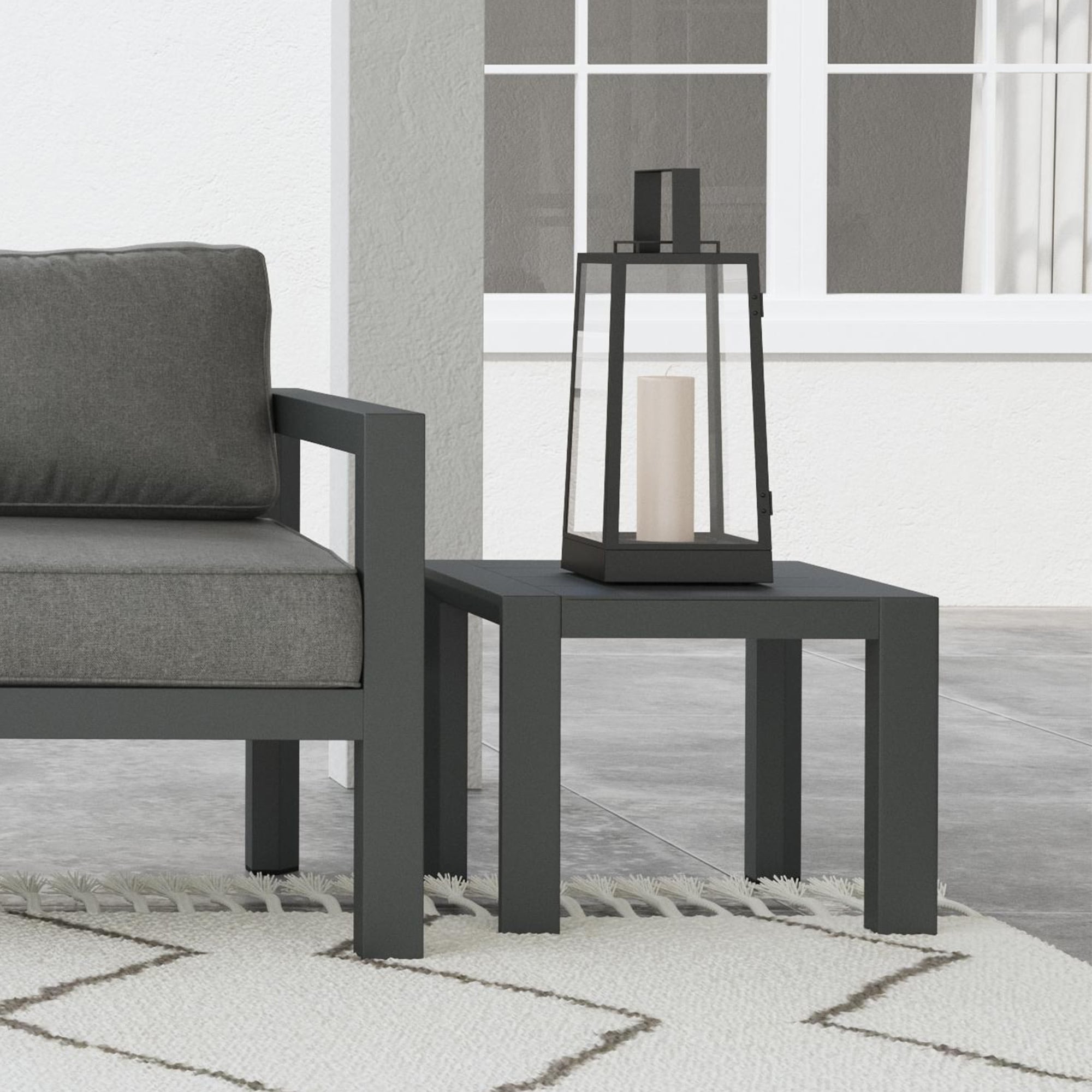 homestyles Grayton Outdoor Square End Table