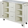 homestyles Blanche Kitchen Cart