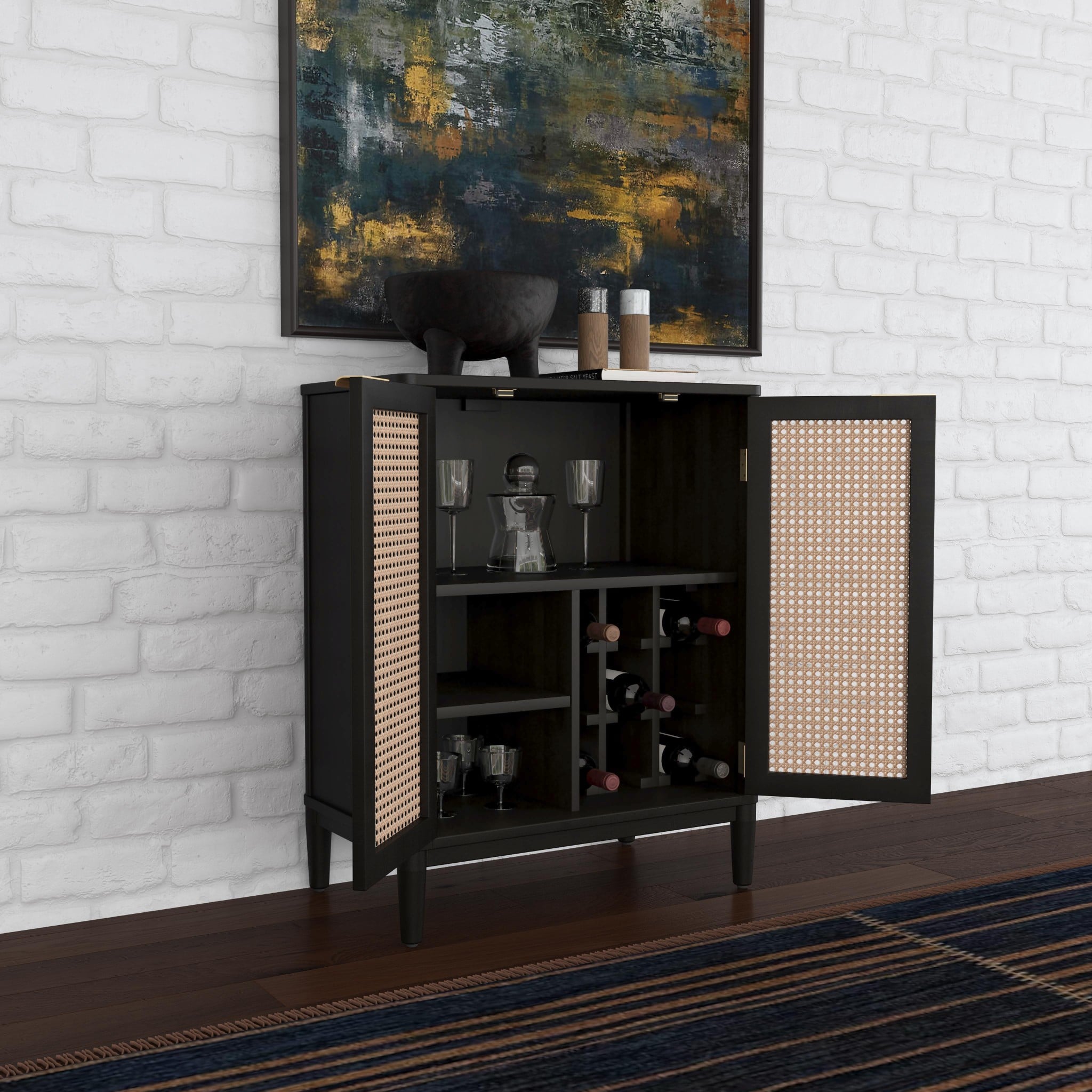 homestyles Brentwood Bar Cabinet