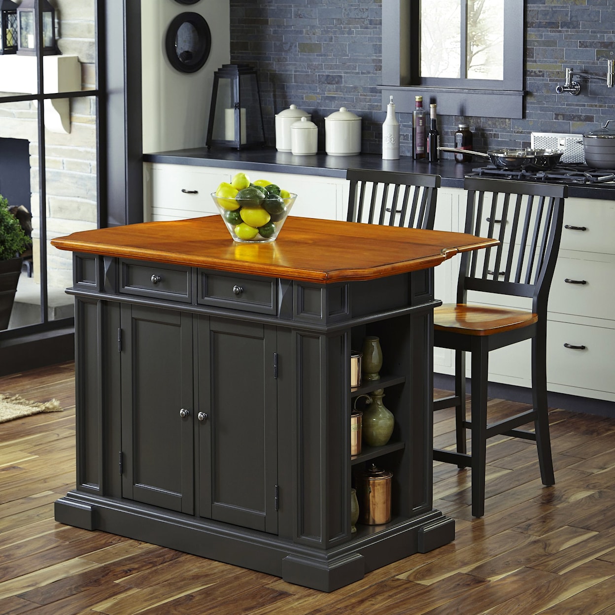 homestyles Montauk Kitchen Island Set