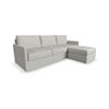 Flexsteel Flex Sofa with Ottoman