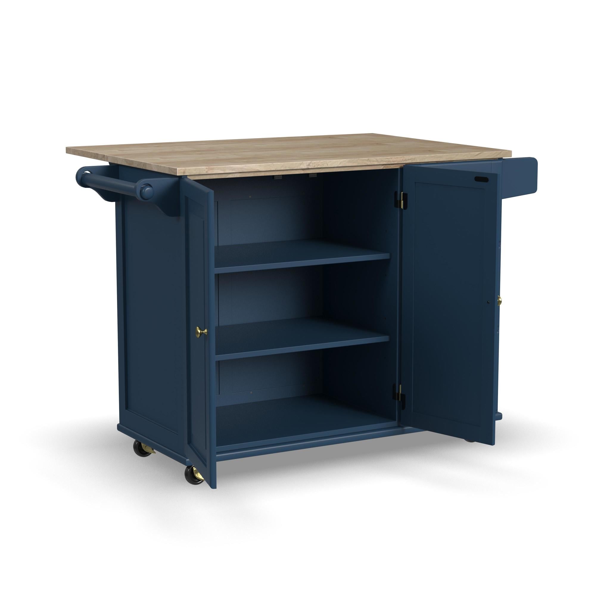 Drop Leaf Kitchen Cart
