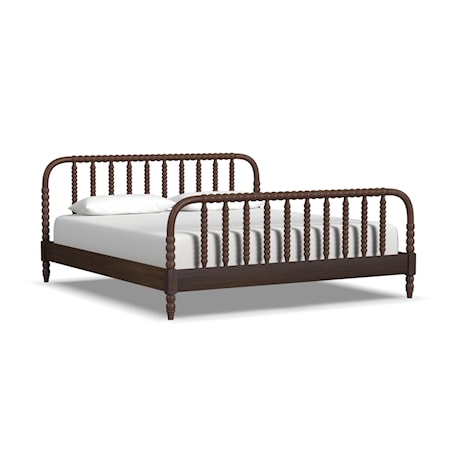 King Spindle Bed