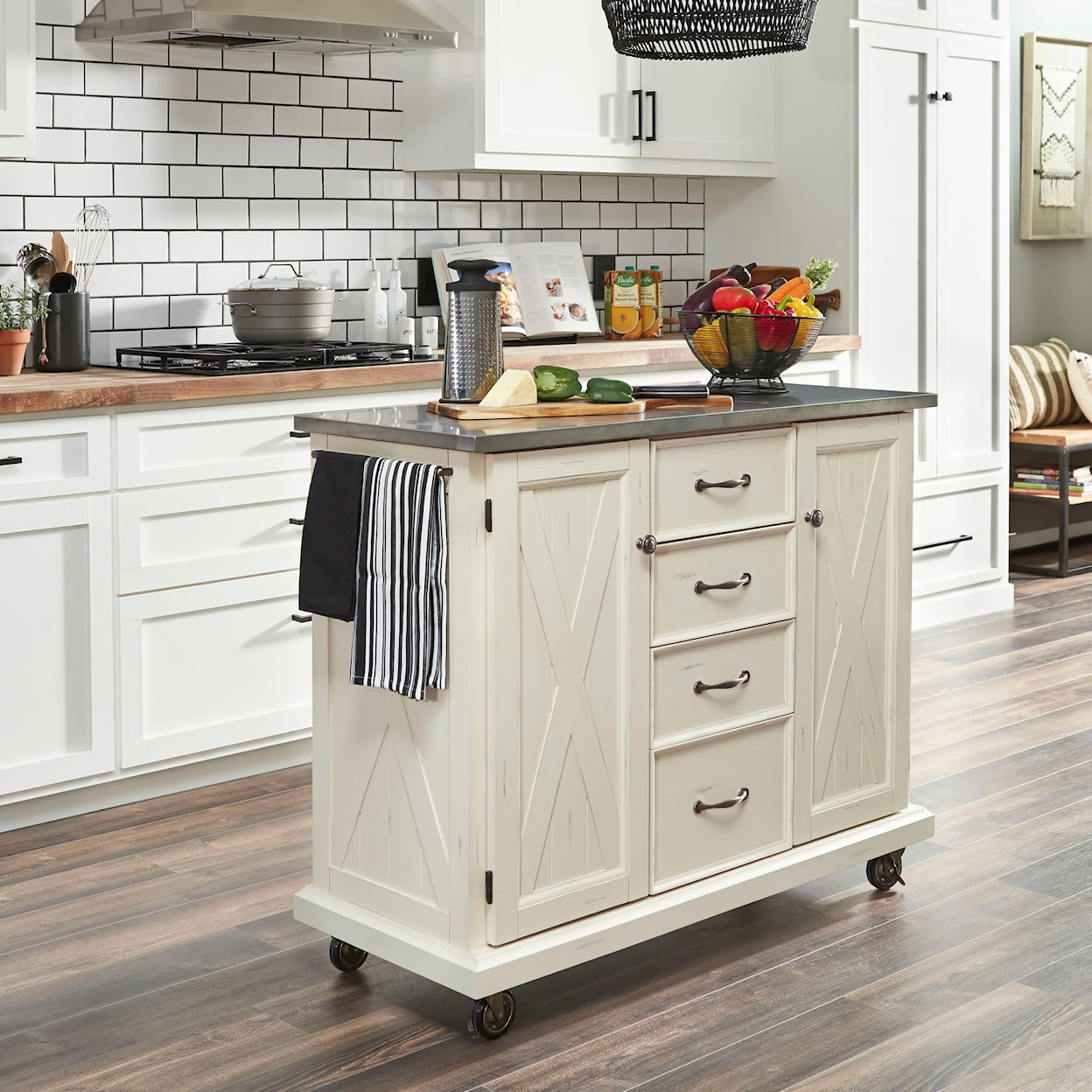 homestyles Bay Lodge Kitchen Cart