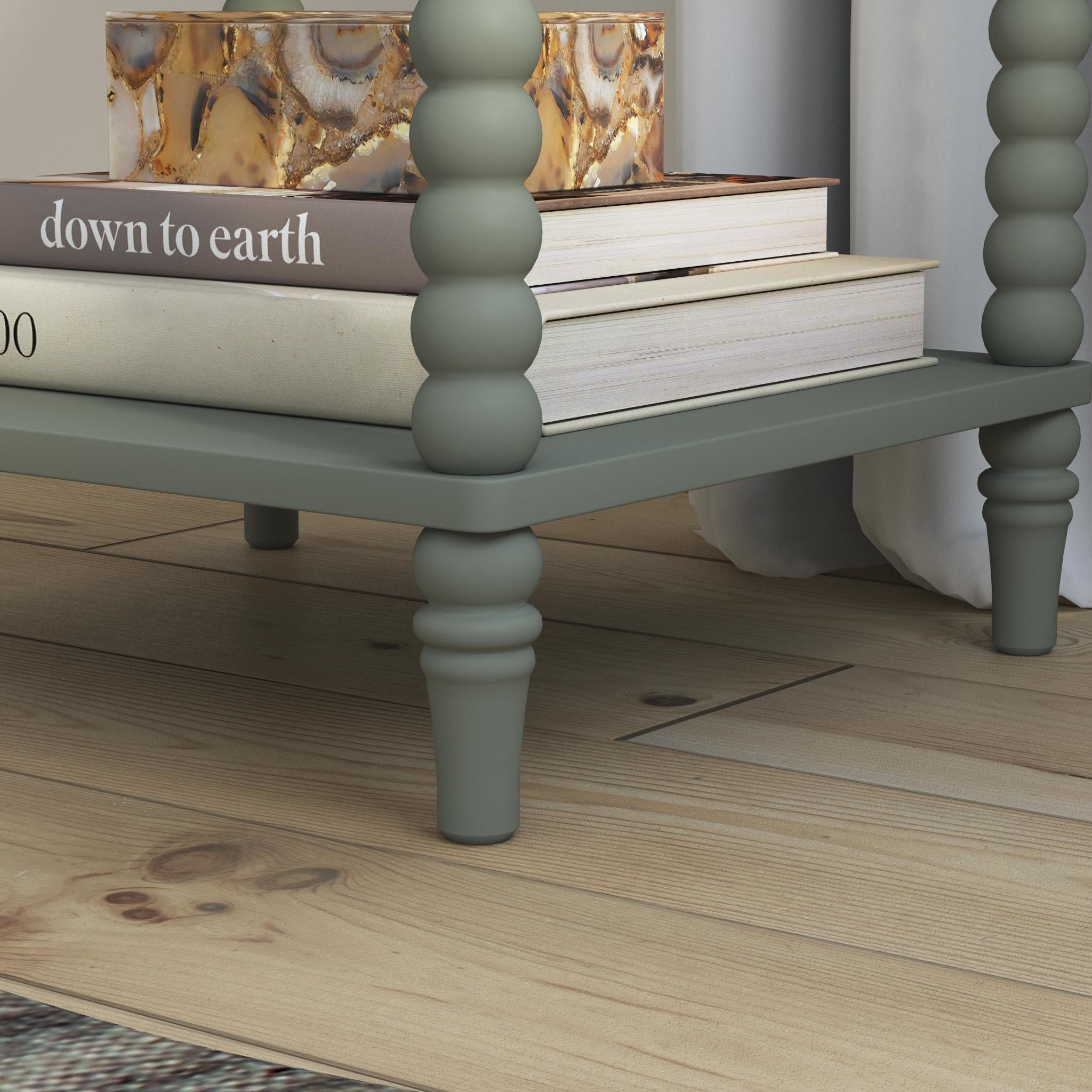 homestyles Spindle 1-Drawer Nightstand