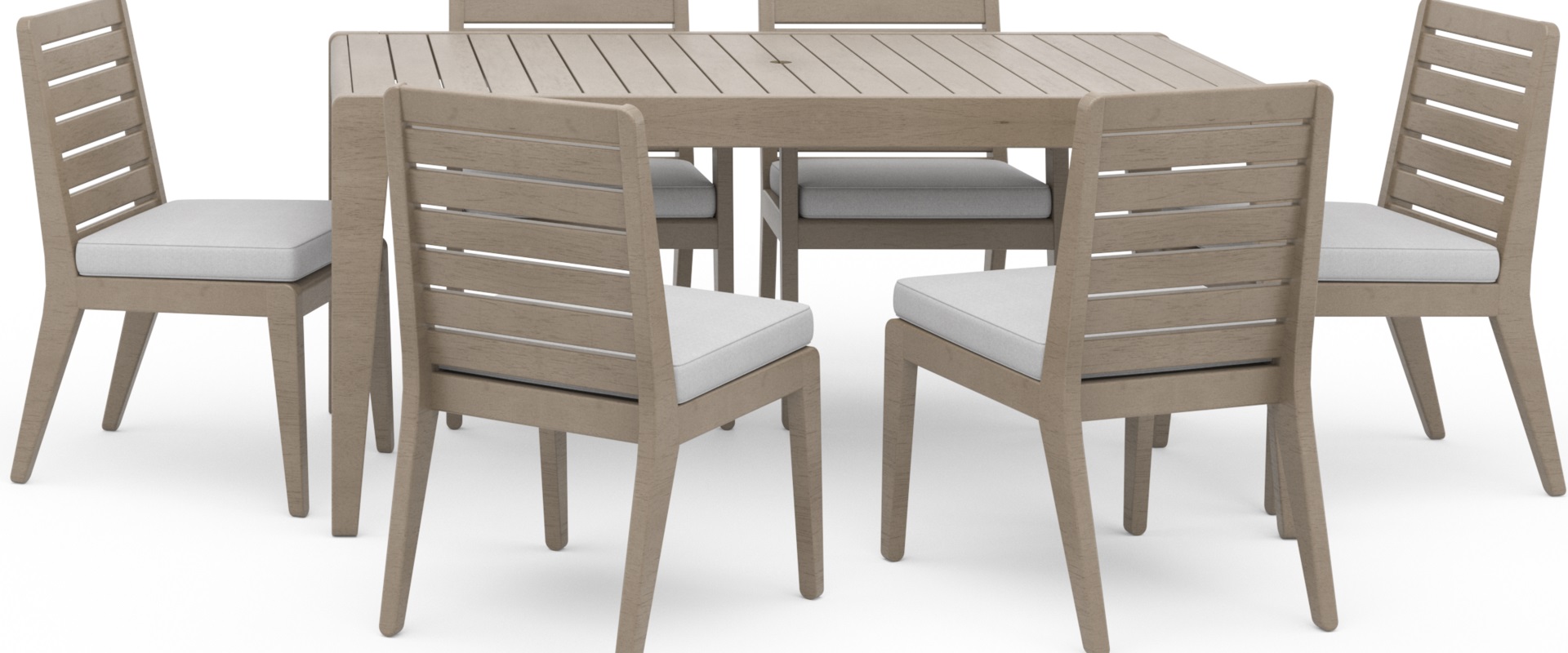 Transitional 7-Piece Dining Set