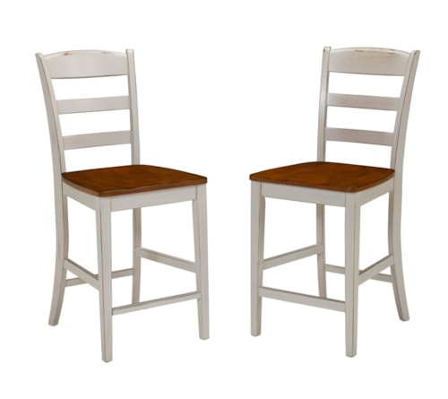Ladder Back Dining Chair (Set Of 2)