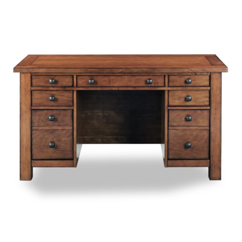 Pedestal Desk with File Drawer