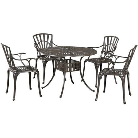 5-Piece Outdoor Dining Set
