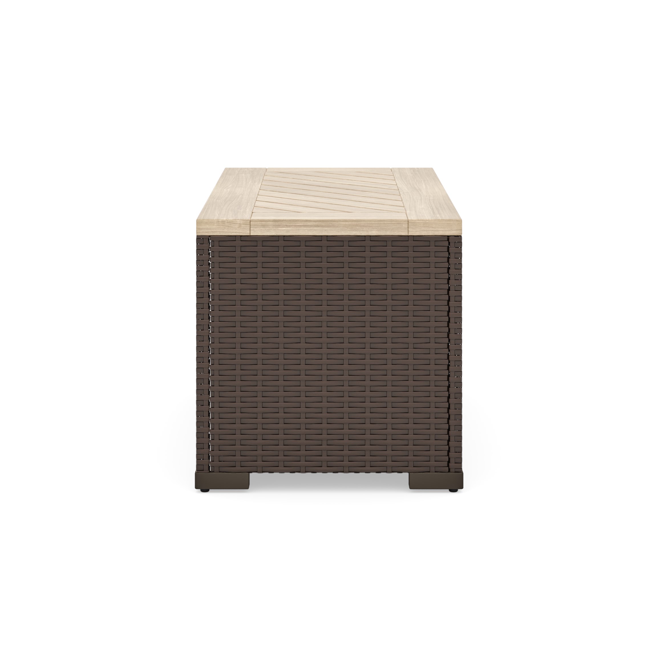 homestyles Palm Springs 680023 Contemporary Outdoor Storage Table
