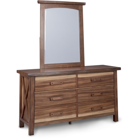 Dresser and Mirror
