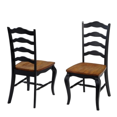 Set of 2 Farmhouse Dining Chairs