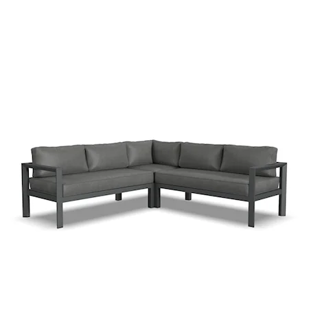 Contemporary 5-Seat Outdoor Sectional Sofa