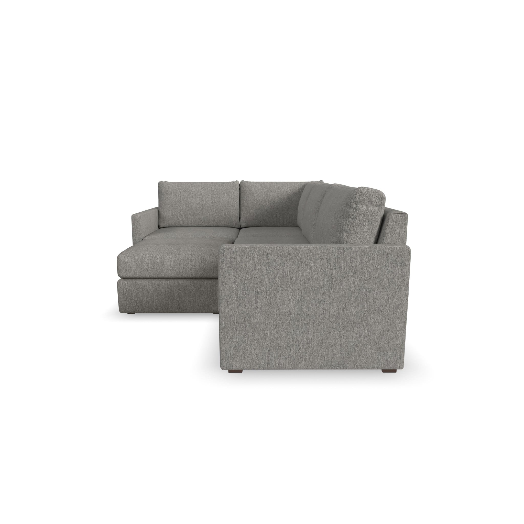 Flexsteel Flex 4-Piece Sectional Sofa with Ottoman