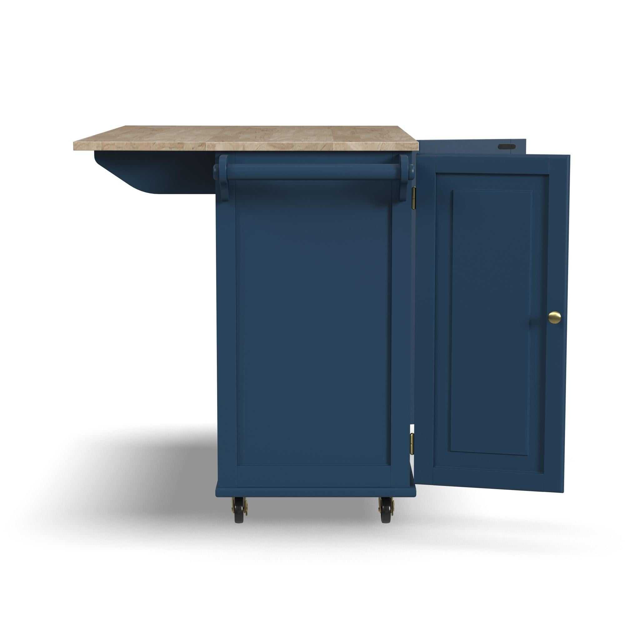 Drop Leaf Kitchen Cart