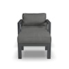 homestyles Grayton Outdoor Chair with Ottoman